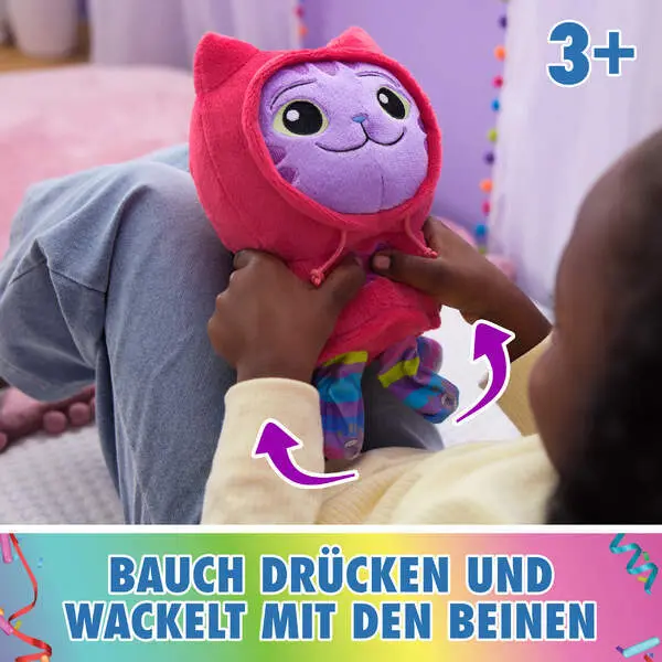 Bild: 681147046375 | GDH Soft Feature Plüsch - DJ Catnip | Karton | 46375 | Deutsch | 2025