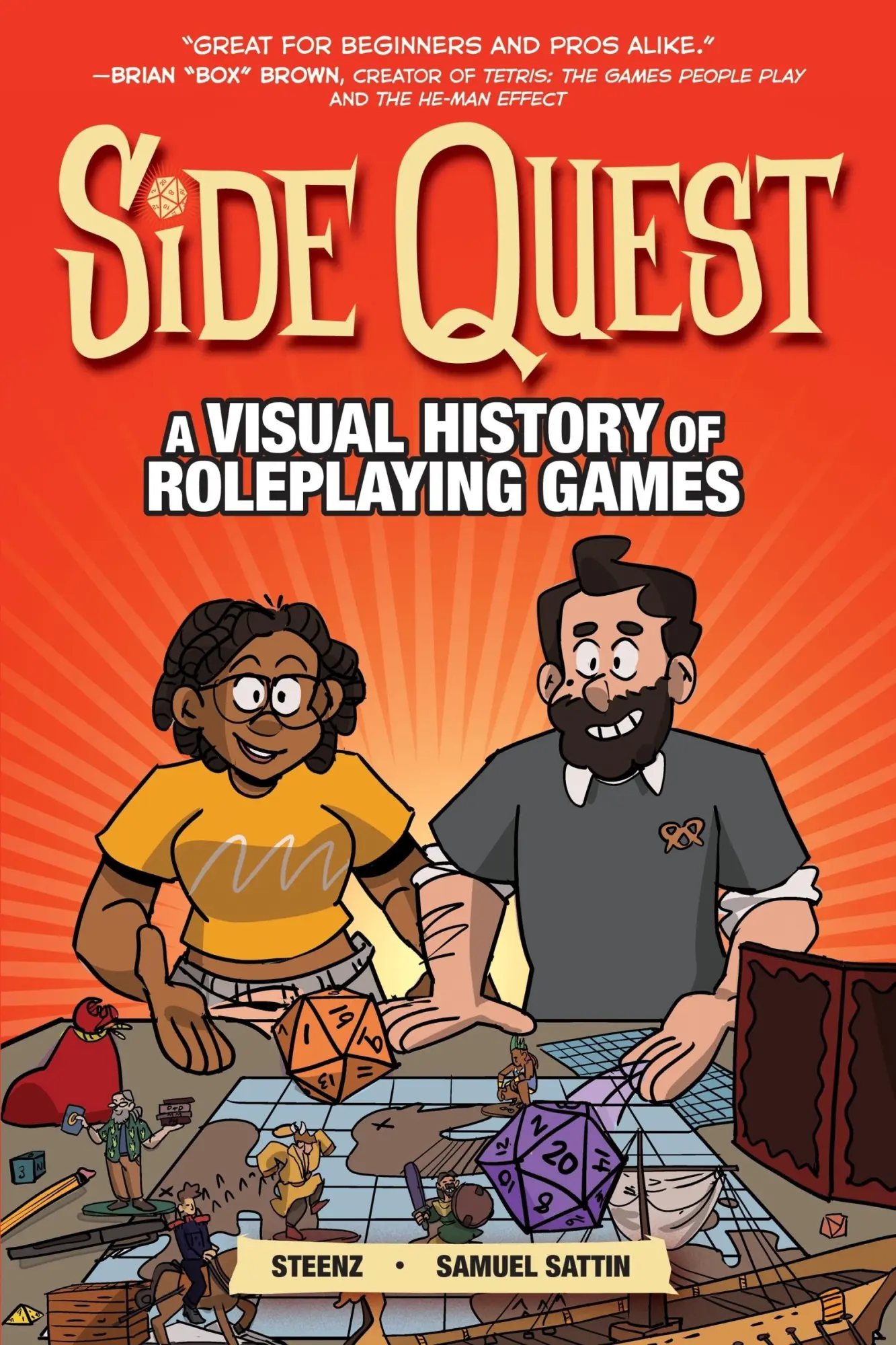 Cover: 9780358616375 | Side Quest | A Visual History of Roleplaying Games, A Graphic Novel Cover: 9780358616375 | Side Quest | A Visual History of Roleplaying Games, A Graphic Novel