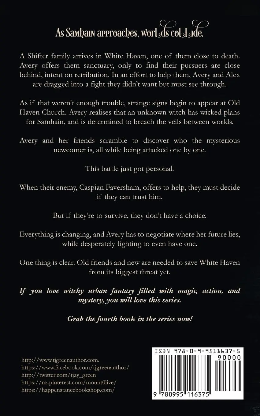 Rückseite: 9780995116375 | All Hallows' Magic | Paranormal Witch Mysteries | T J Green | Buch