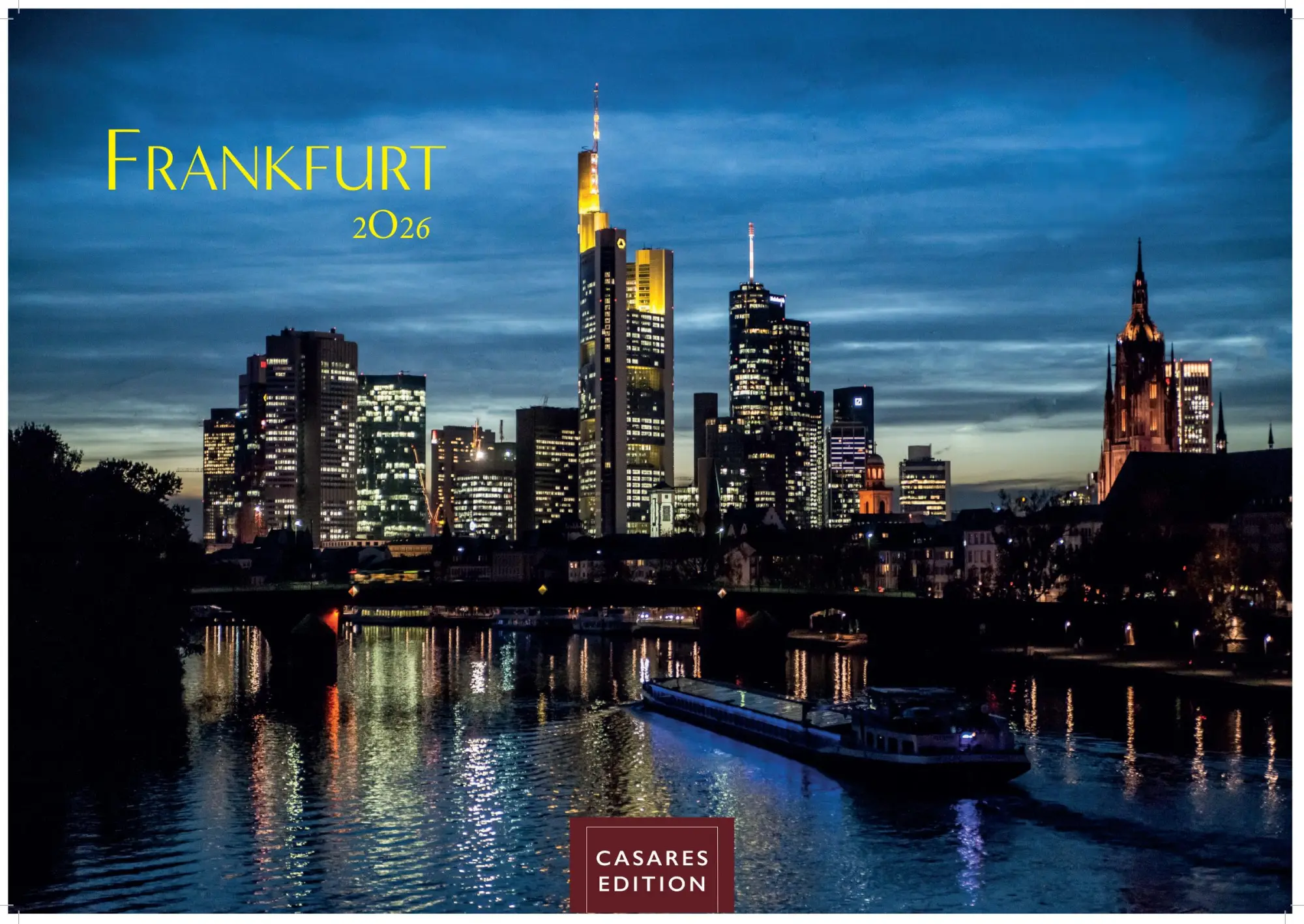 Cover: 9781835246375 | Frankfurt 2026 S 24x35cm | Kalender | 14 S. | Deutsch | 2026