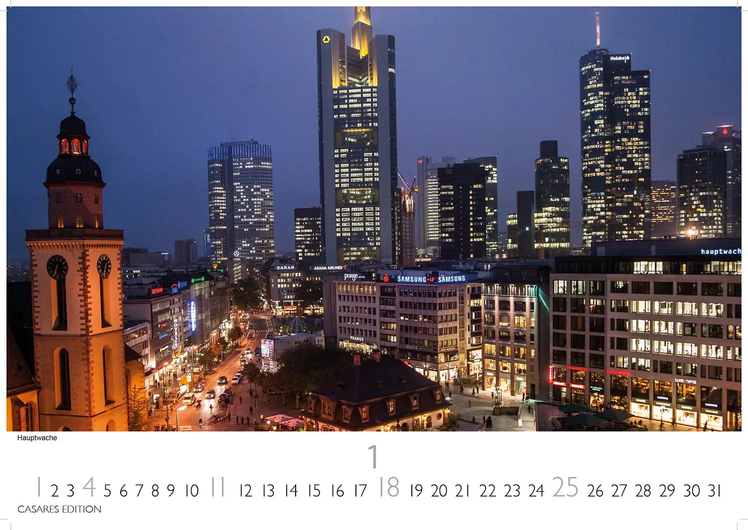 Bild: 9781835246375 | Frankfurt 2026 S 24x35cm | Kalender | 14 S. | Deutsch | 2026