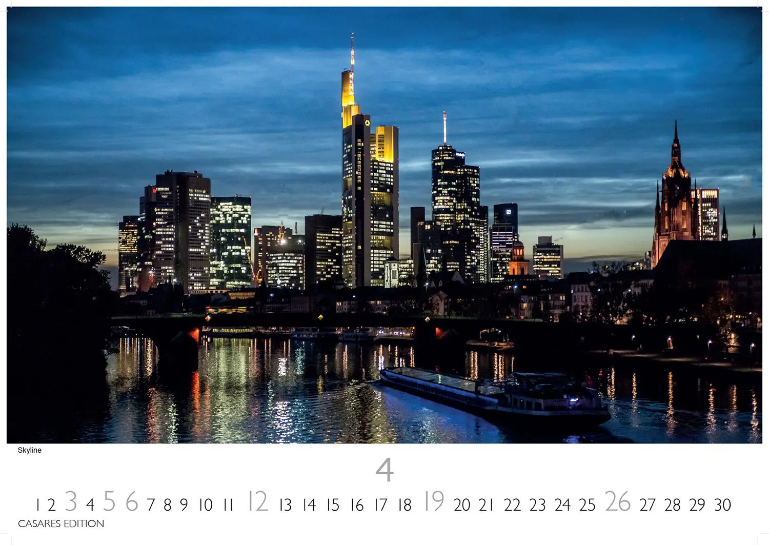 Bild: 9781835246375 | Frankfurt 2026 S 24x35cm | Kalender | 14 S. | Deutsch | 2026