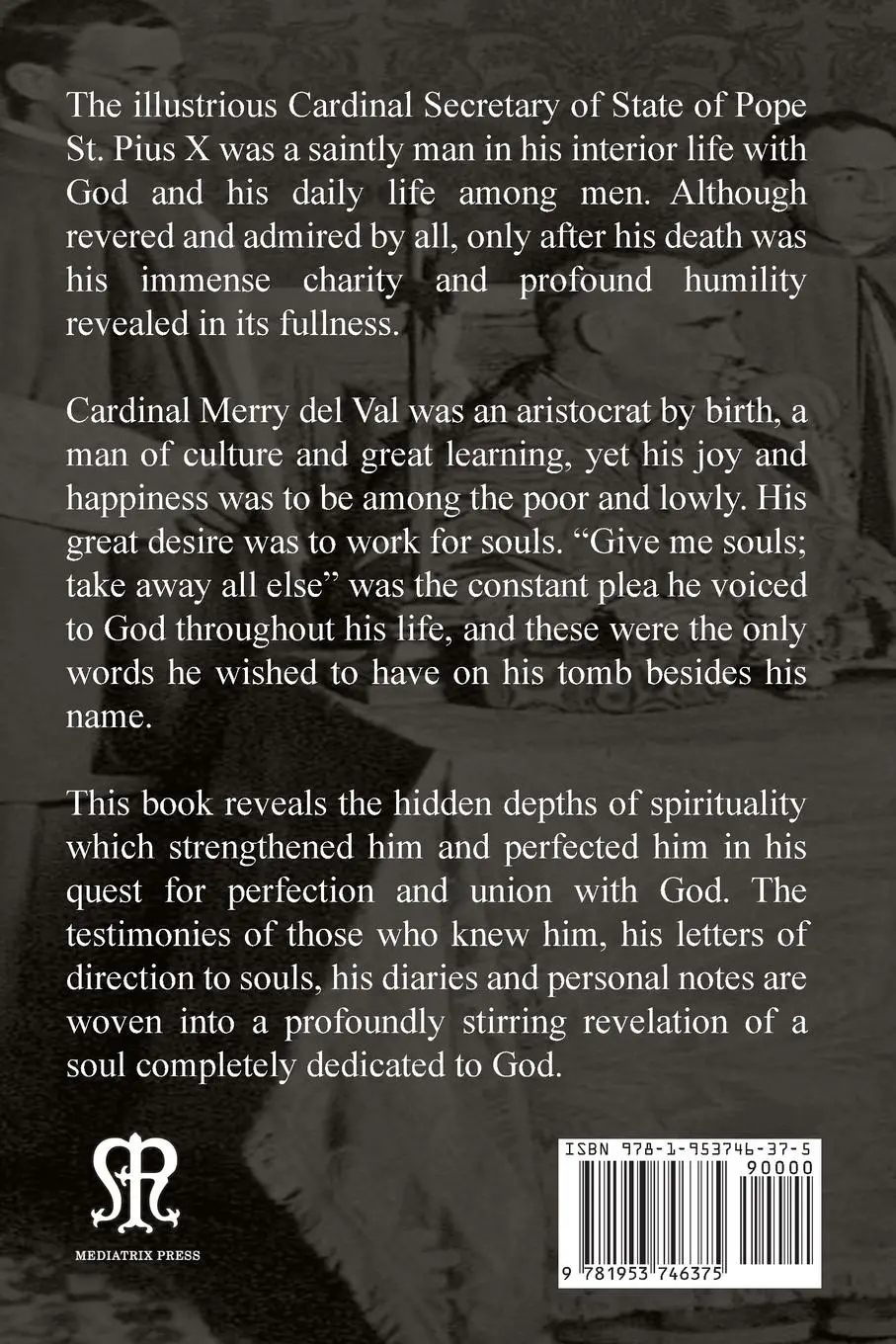 Rückseite: 9781953746375 | The Spiritual Life of Cardinal Merry del Val | Rev. Jerome del Gal