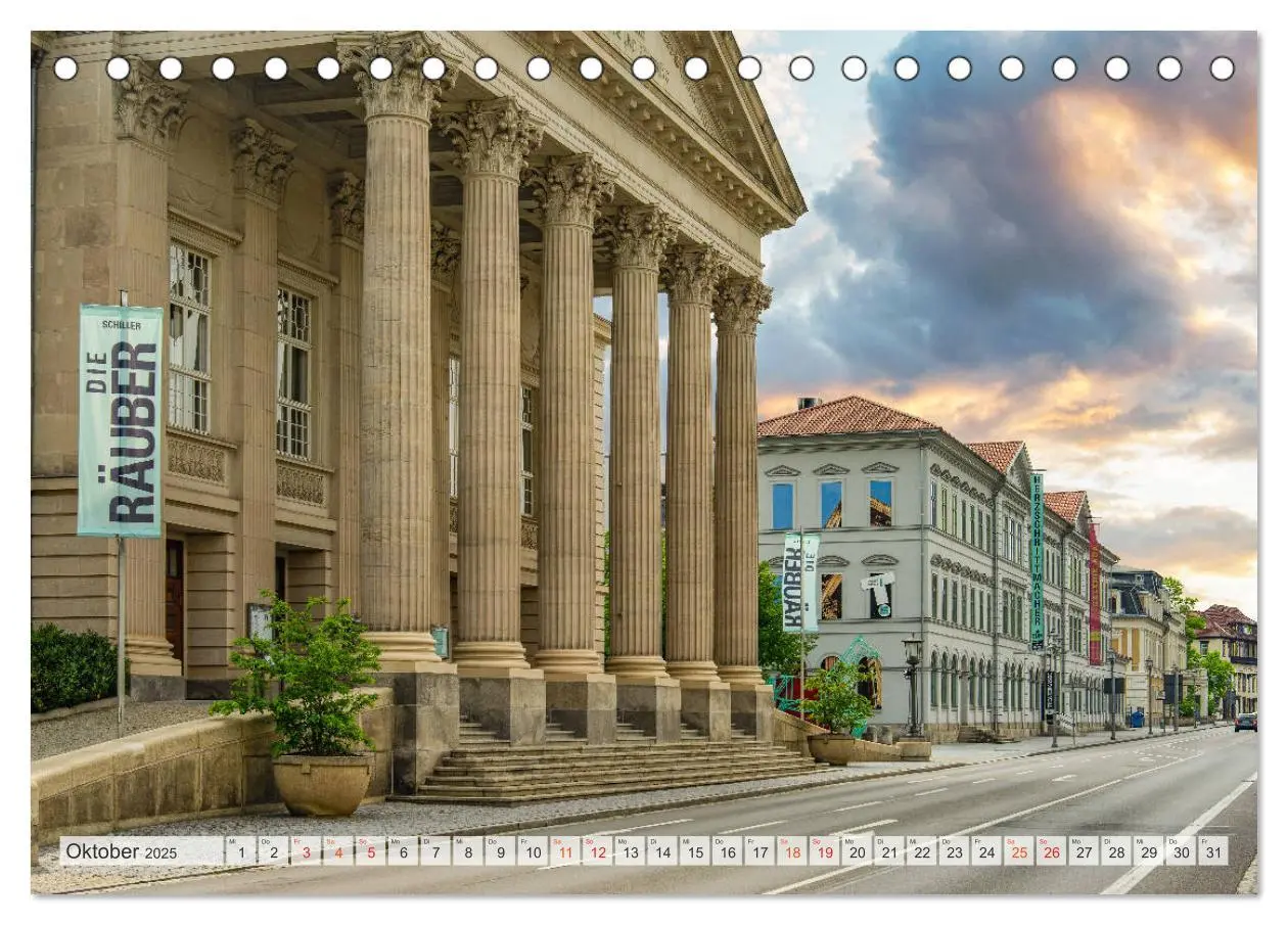 Bild: 9783435226375 | Meiningen Impressionen (Tischkalender 2025 DIN A5 quer), CALVENDO...