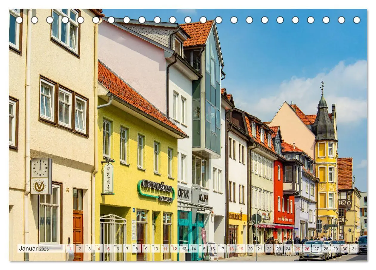 Bild: 9783435226375 | Meiningen Impressionen (Tischkalender 2025 DIN A5 quer), CALVENDO...