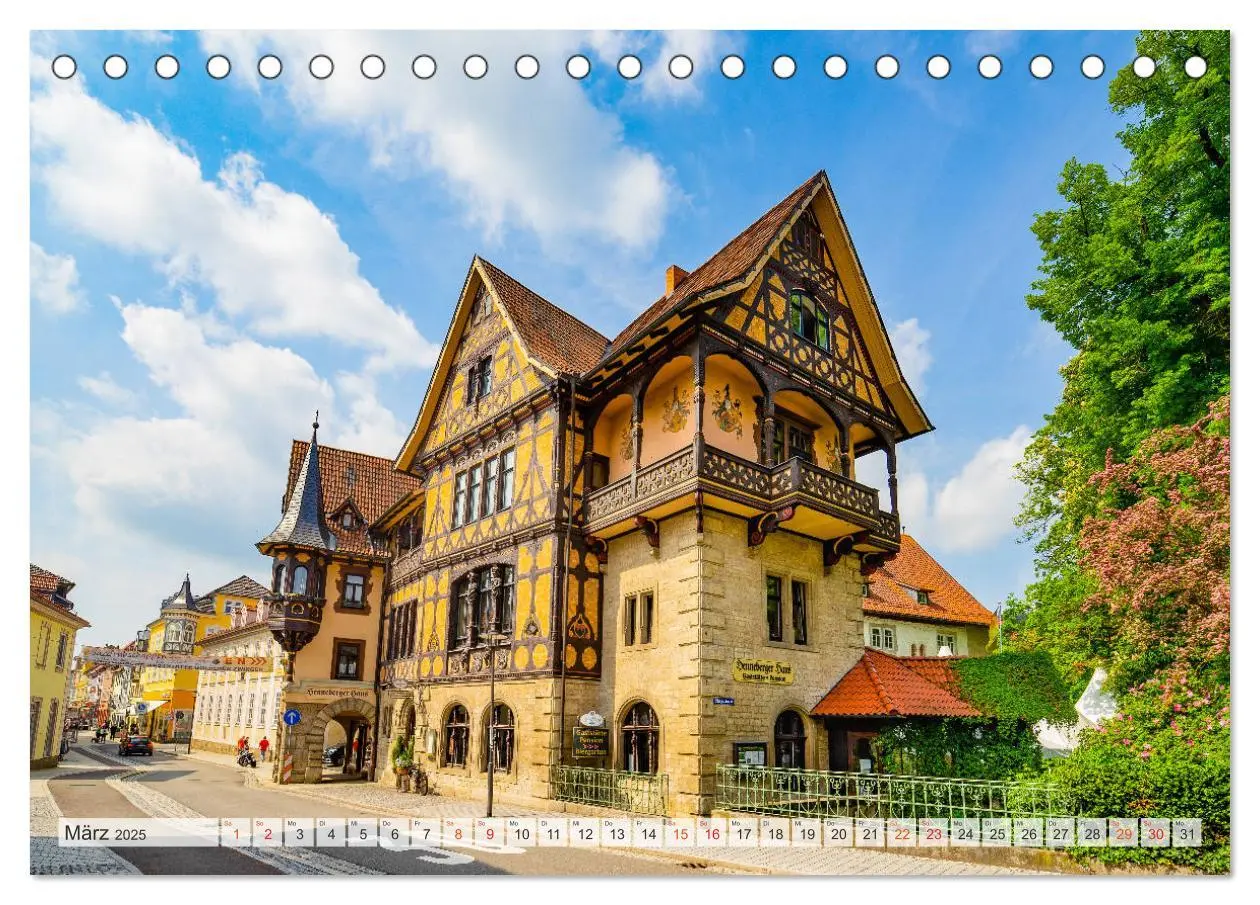 Bild: 9783435226375 | Meiningen Impressionen (Tischkalender 2025 DIN A5 quer), CALVENDO...