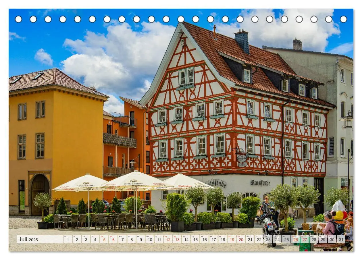 Bild: 9783435226375 | Meiningen Impressionen (Tischkalender 2025 DIN A5 quer), CALVENDO...