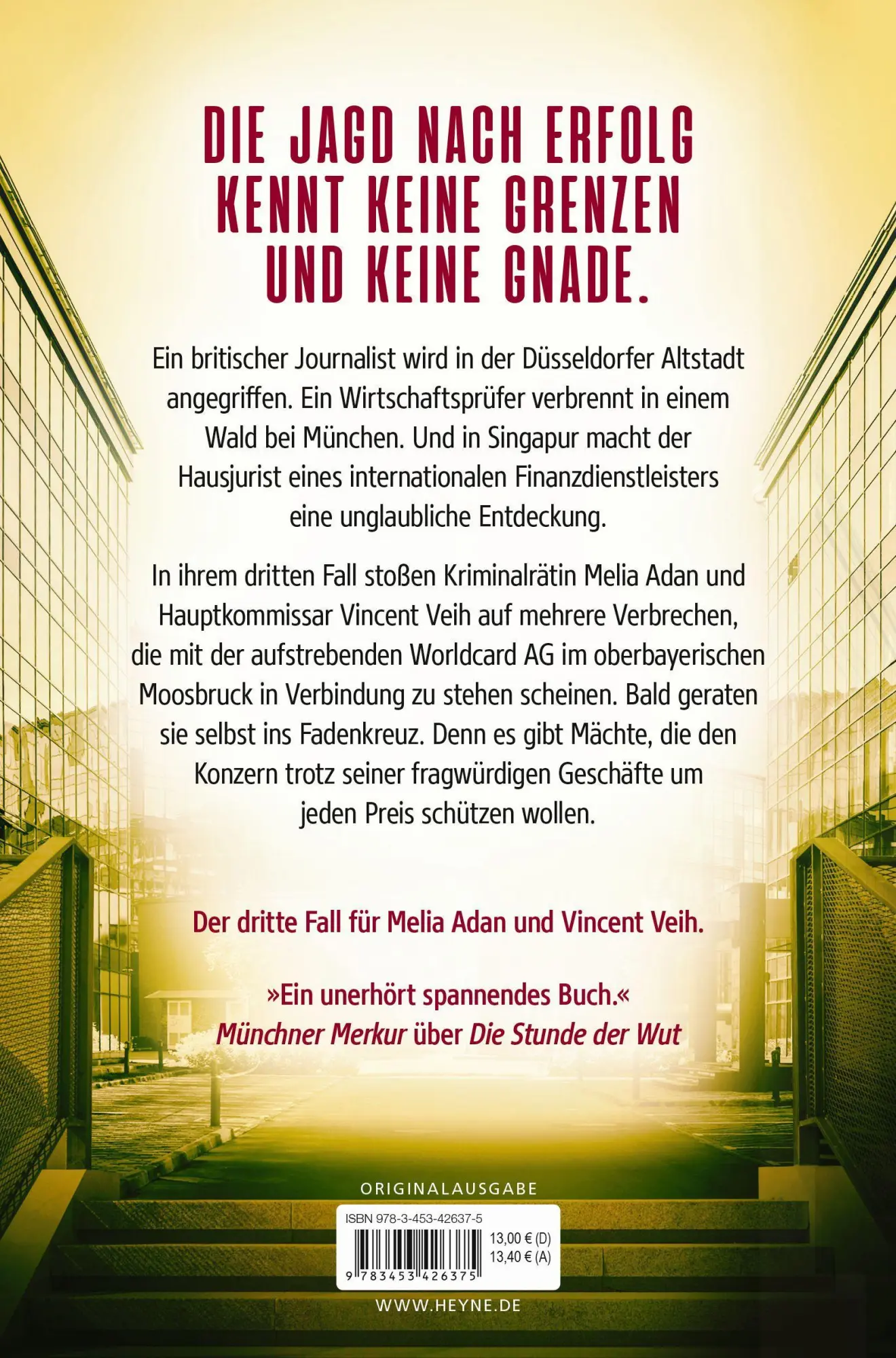 Bild: 9783453426375 | Das Jahr der Gier | Thriller | Horst Eckert | Taschenbuch | 432 S.