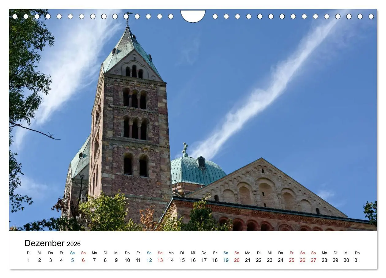 Bild: 9783457936375 | Speyer - Ansichtssache (Wandkalender 2026 DIN A4 quer), CALVENDO...