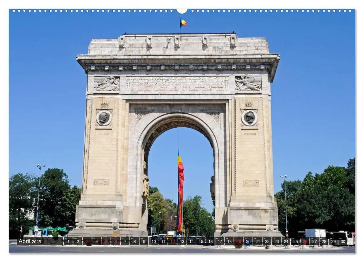 Bild: 9783516196375 | Bukarest - Paris des Ostens (Wandkalender 2026 DIN A2 quer),...