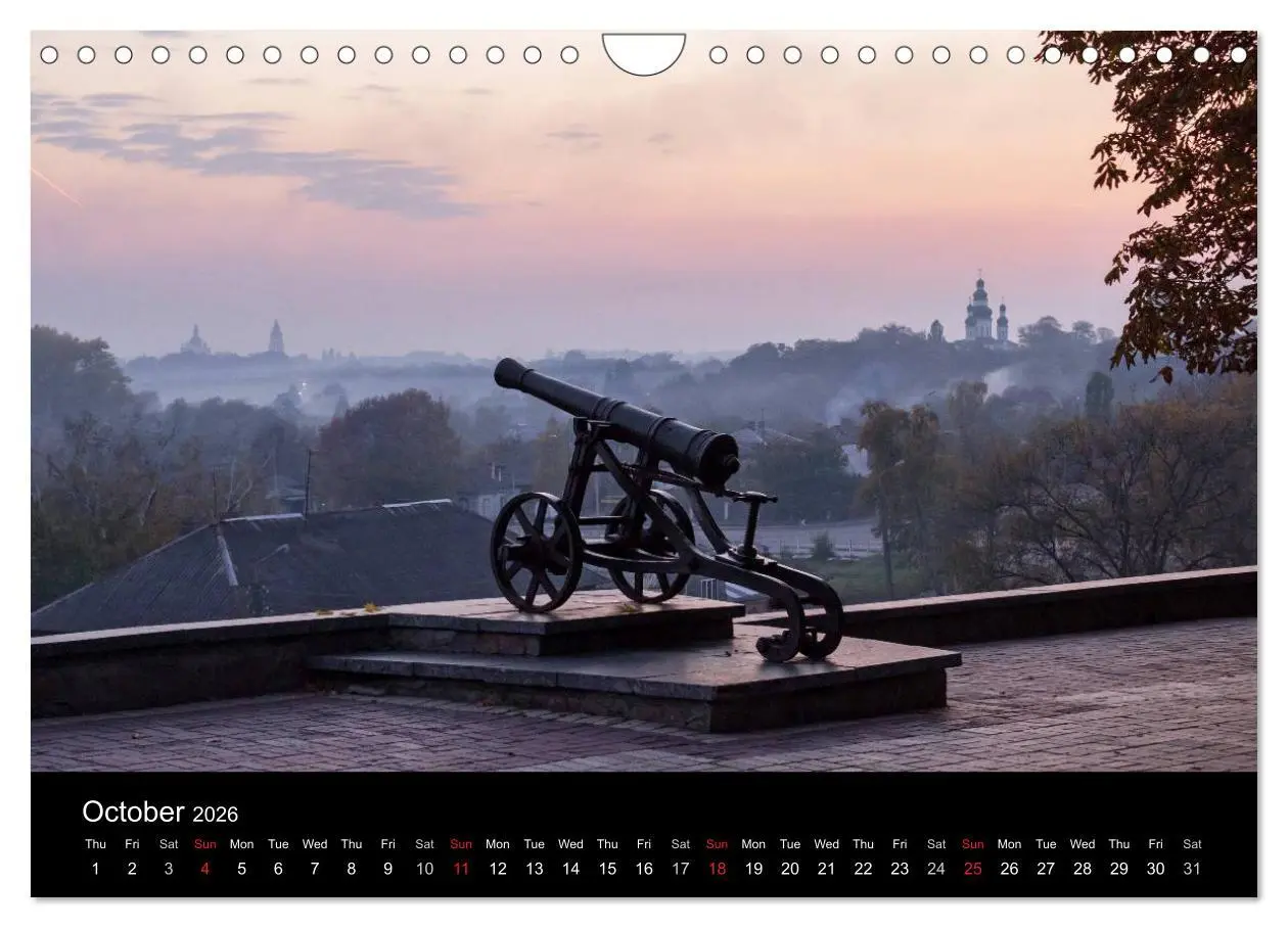 Bild: 9783516576375 | Monuments of Ukraine 2026 (Wall Calendar 2026 DIN A4 landscape),...