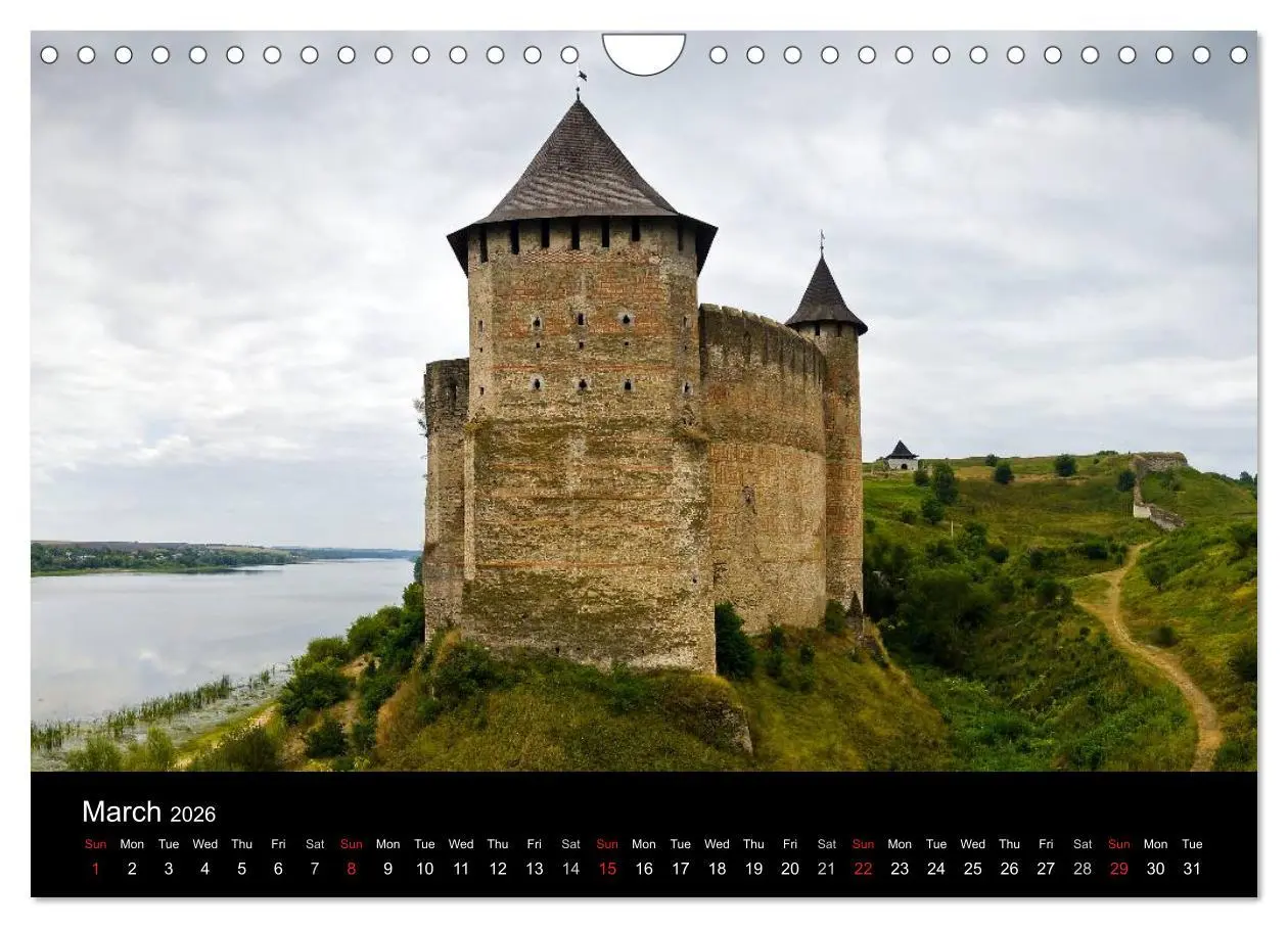 Bild: 9783516576375 | Monuments of Ukraine 2026 (Wall Calendar 2026 DIN A4 landscape),...