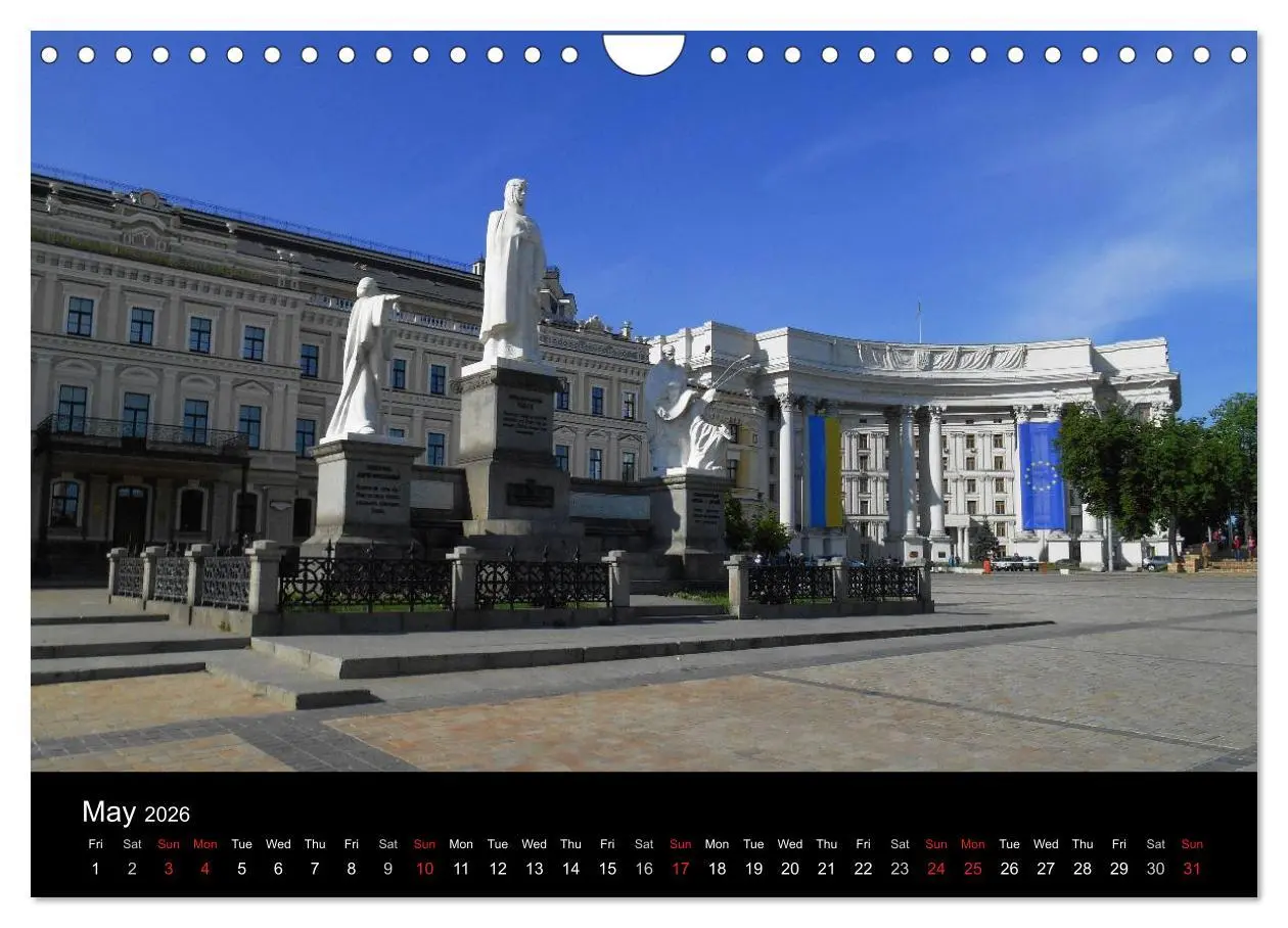 Bild: 9783516576375 | Monuments of Ukraine 2026 (Wall Calendar 2026 DIN A4 landscape),...