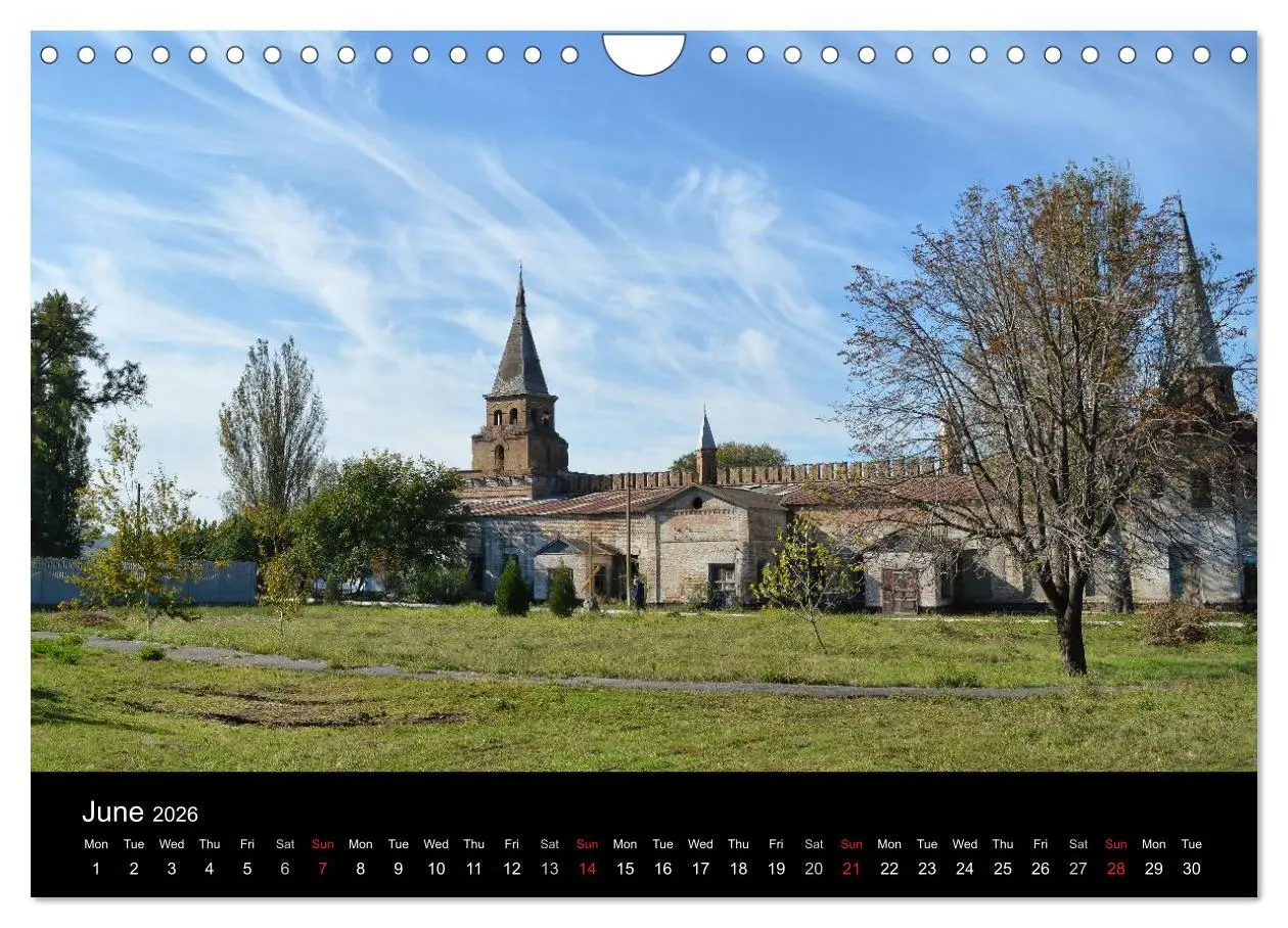 Bild: 9783516576375 | Monuments of Ukraine 2026 (Wall Calendar 2026 DIN A4 landscape),...