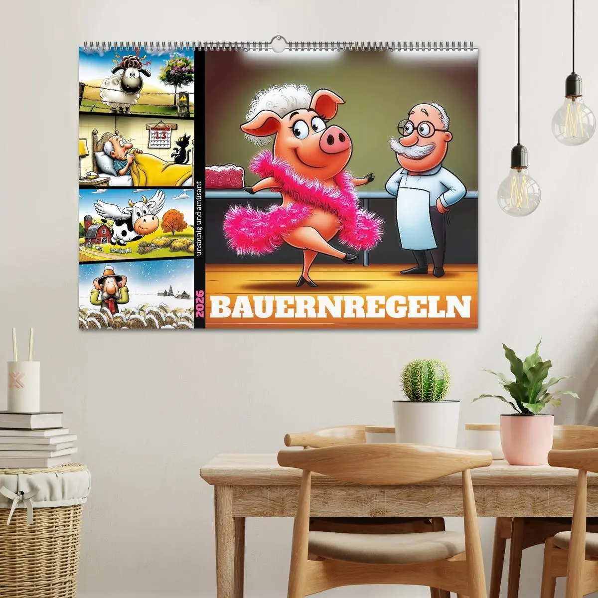 Bild: 9783516646375 | Bauernregeln, unsinnig und amüsant (Wandkalender 2026 DIN A2 quer),...