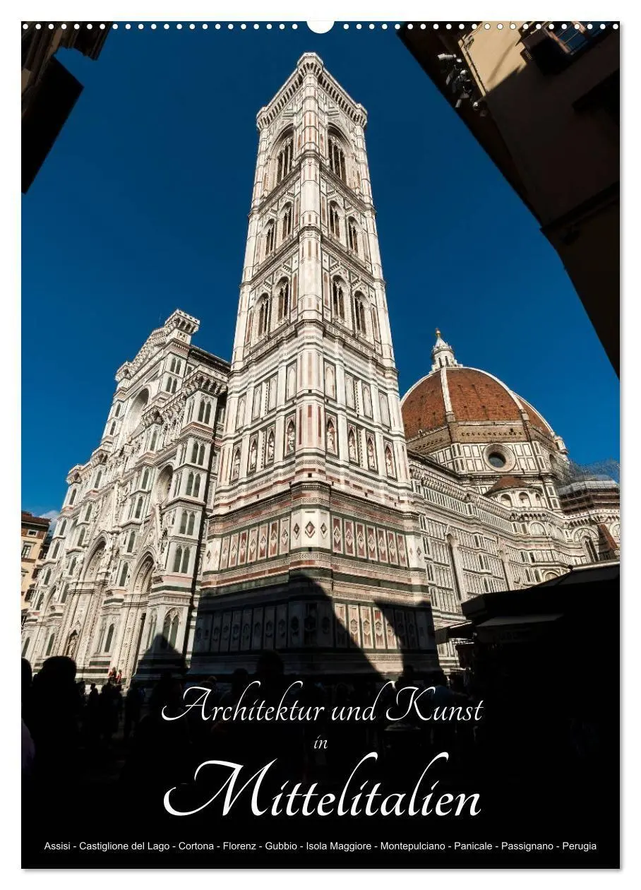 Cover: 9783569806375 | Architektur und Kunst in Mittelitalien (Wandkalender 2027 DIN A2...