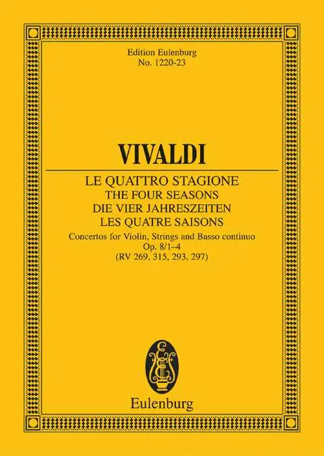 Cover: 9783795766375 | Die vier Jahreszeiten | Antonio Vivaldi | Buch | 35 S. | Deutsch