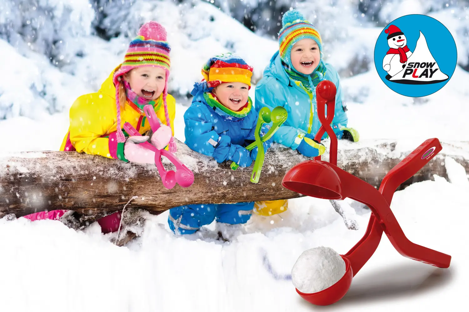 Bild: 4042774446475 | Snow Play Schneeballzange 38cm rot | 460394 | Deutsch | 2026 | Jamara