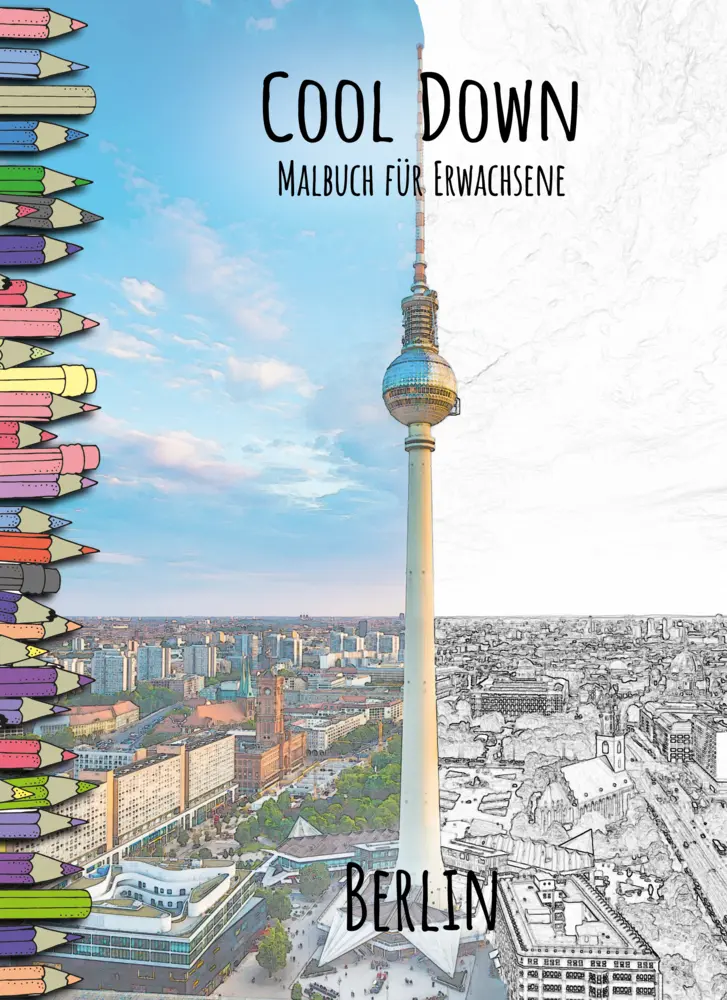 Cover: 4260068866475 | Cool Down Malbuch für Erwachsene: Berlin | York P. Herpers | Buch