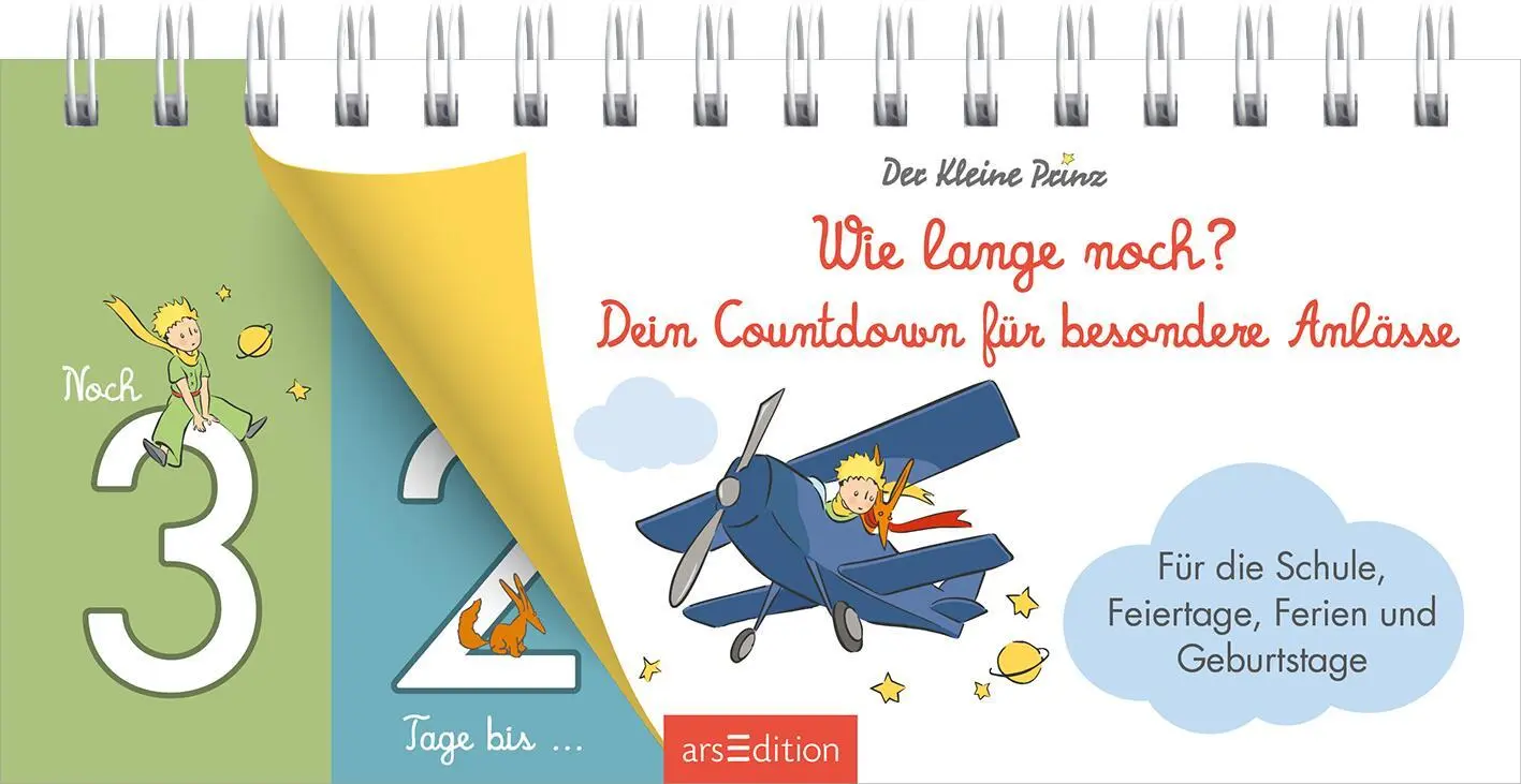 Cover: 9783845866475 | Der Kleine Prinz. Wie lange noch? Dein Countdown für besondere Anlässe