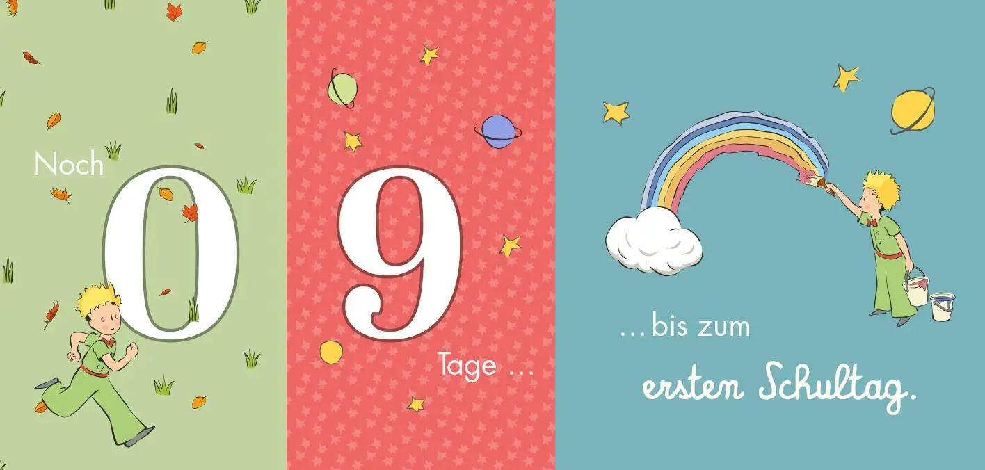 Bild: 9783845866475 | Der Kleine Prinz. Wie lange noch? Dein Countdown für besondere Anlässe