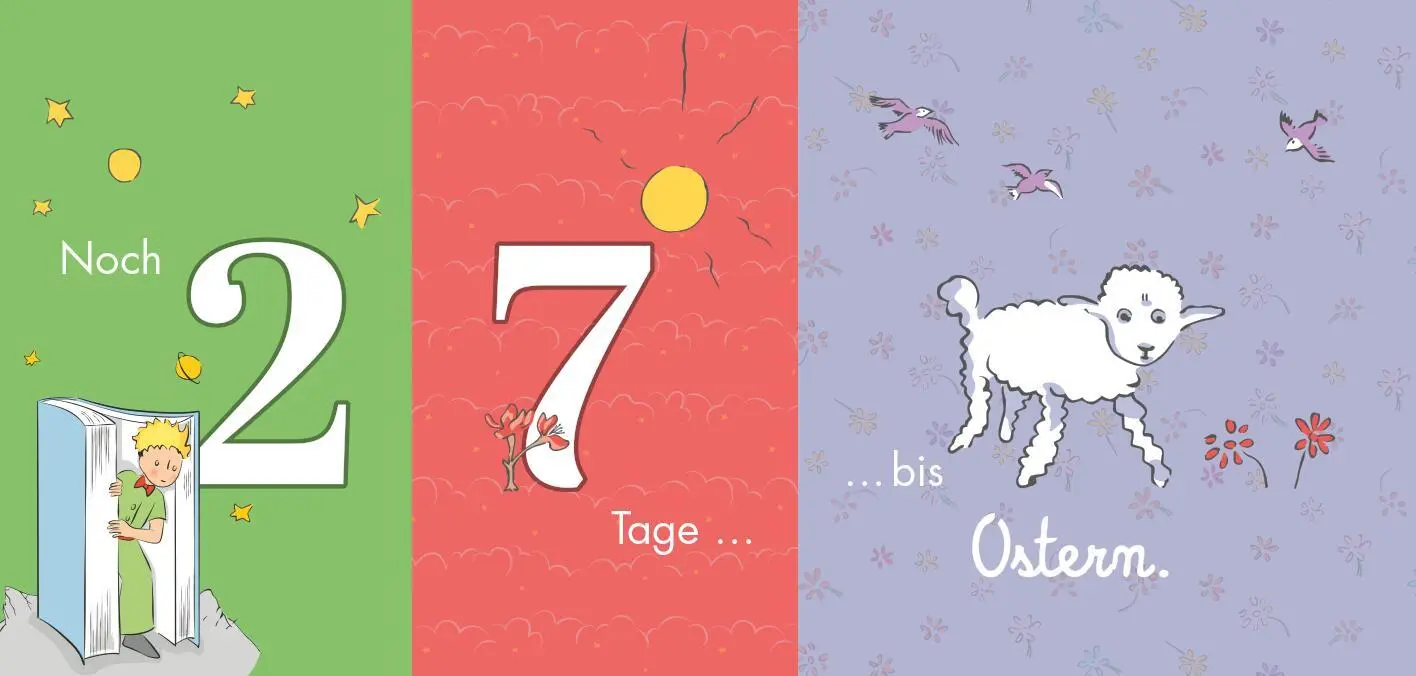Bild: 9783845866475 | Der Kleine Prinz. Wie lange noch? Dein Countdown für besondere Anlässe