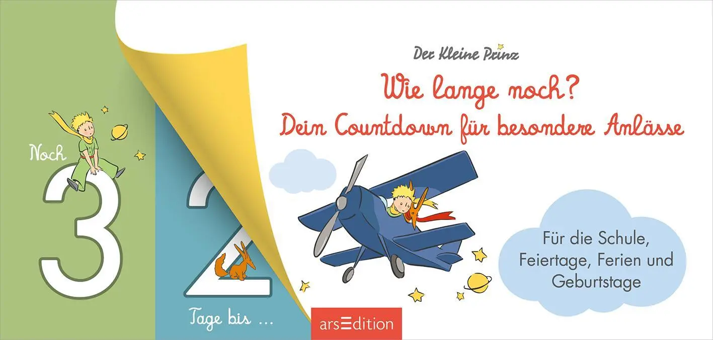 Bild: 9783845866475 | Der Kleine Prinz. Wie lange noch? Dein Countdown für besondere Anlässe