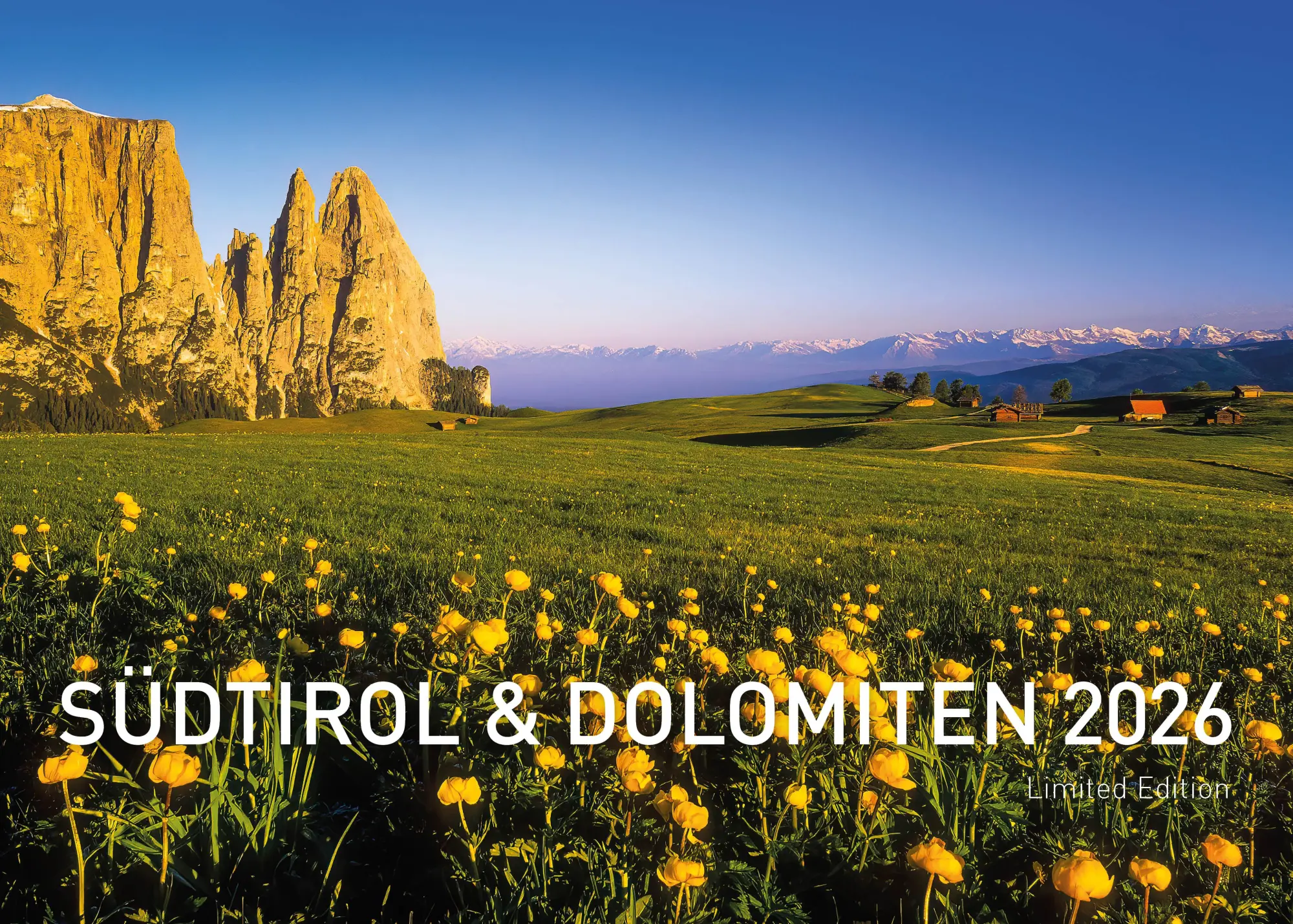 Cover: 9783968556475 | Südtirol und Dolomiten Exklusivkalender 2026 | Hartmut Krinitz | 14 S.