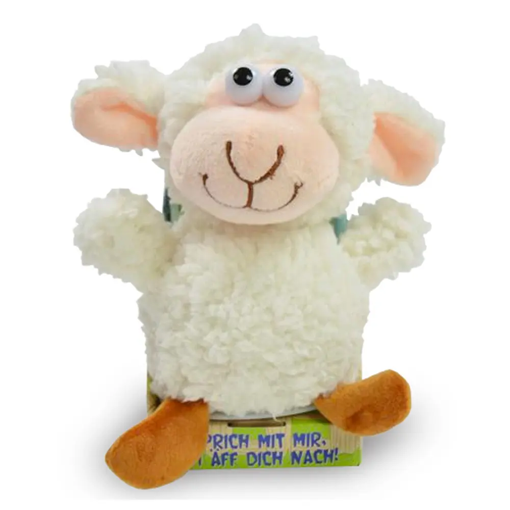 Bild: 4018587756575 | Laber Zottel-Schaf, sprechendes Kuscheltier | Sichtkarton | LT575