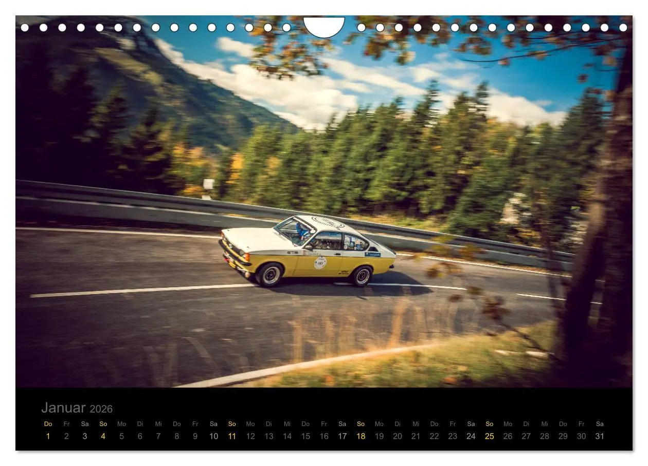 Bild: 9783457846575 | Schnelle Opel (Wandkalender 2026 DIN A4 quer), CALVENDO Monatskalender