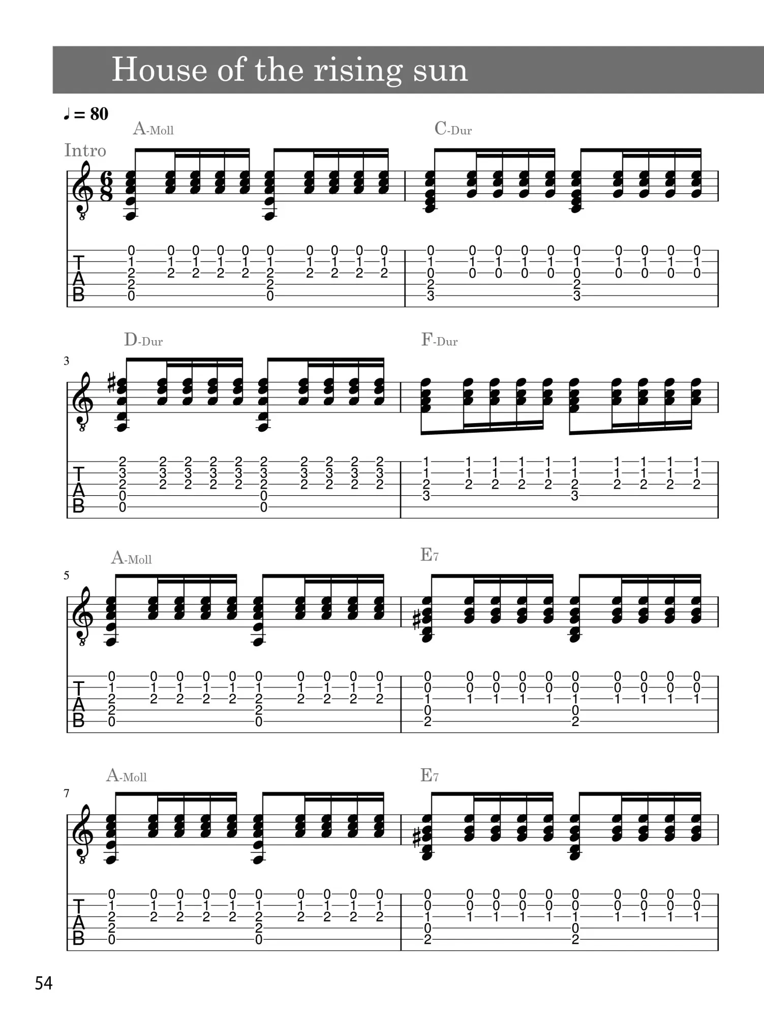 Bild: 9783982096575 | Gitarre lernen leicht gemacht für Erwachsene mit Audio und Lehrvideos