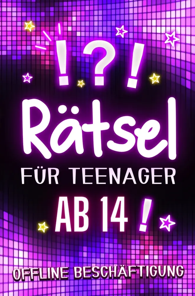 Cover: 9789403856575 | Rätsel für Teenager ab 14 - Offline Beschäftigung | Lina Reichert