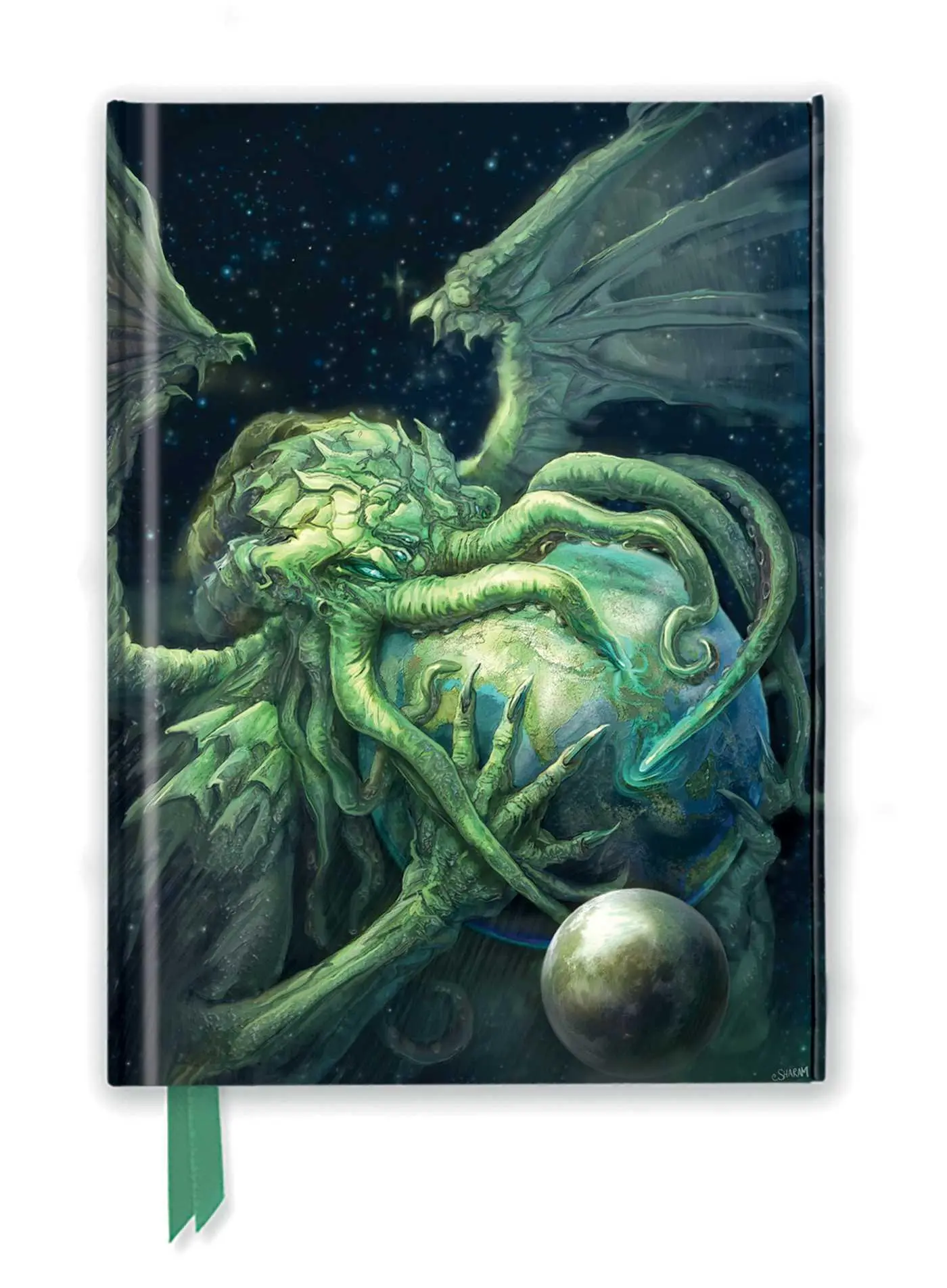 Cover: 9781786646675 | Eddie Sharam: Cthulhu Rising (Foiled Journal) | Flame Tree Publishing
