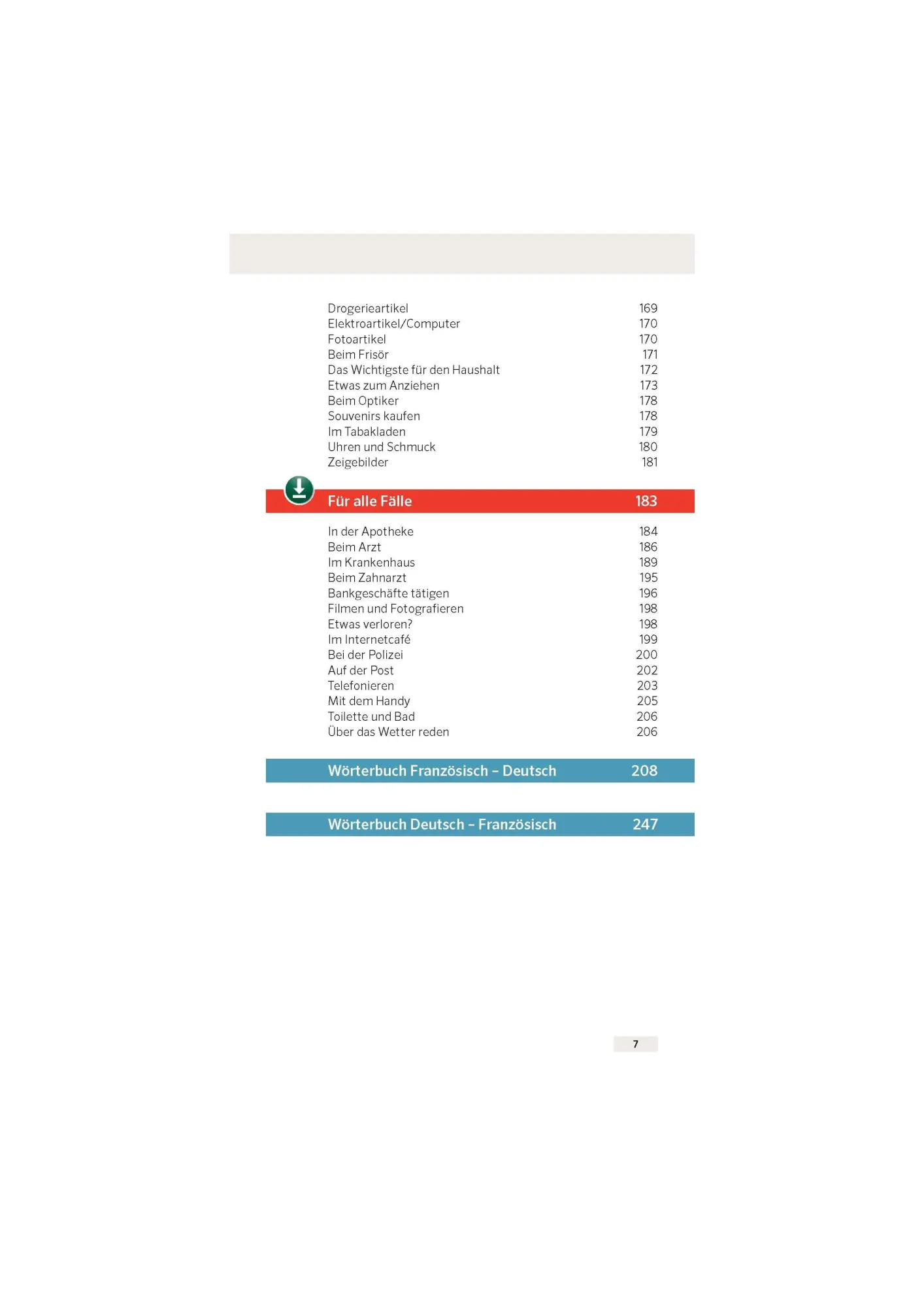 Bild: 9783125186675 | PONS Reise-Sprachführer Französisch | Taschenbuch | PONS-Wörterbücher