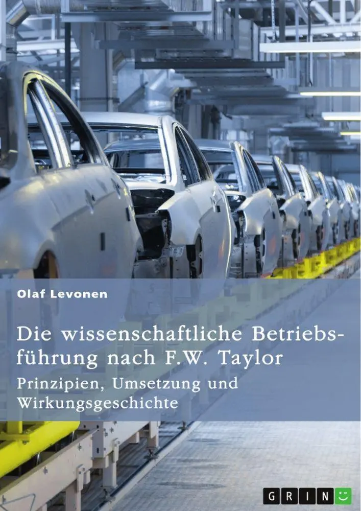 Cover: 9783389146675 | Die wissenschaftliche Betriebsführung nach F. W. Taylor....