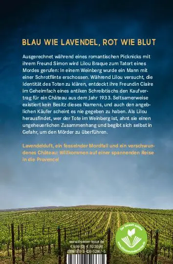 Rückseite: 9783426526675 | Lavendel-Fluch | Carine Bernard | Taschenbuch | 288 S. | Deutsch