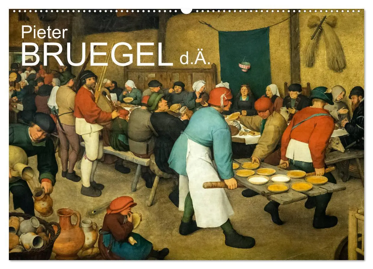 Cover: 9783516236675 | Pieter Bruegel d.Ä. (Wandkalender 2026 DIN A2 quer), CALVENDO...