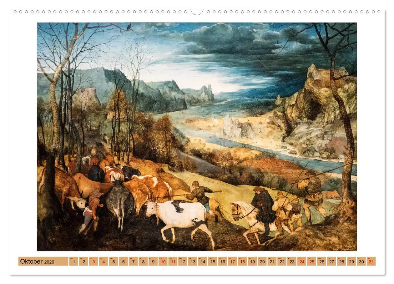 Bild: 9783516236675 | Pieter Bruegel d.Ä. (Wandkalender 2026 DIN A2 quer), CALVENDO...