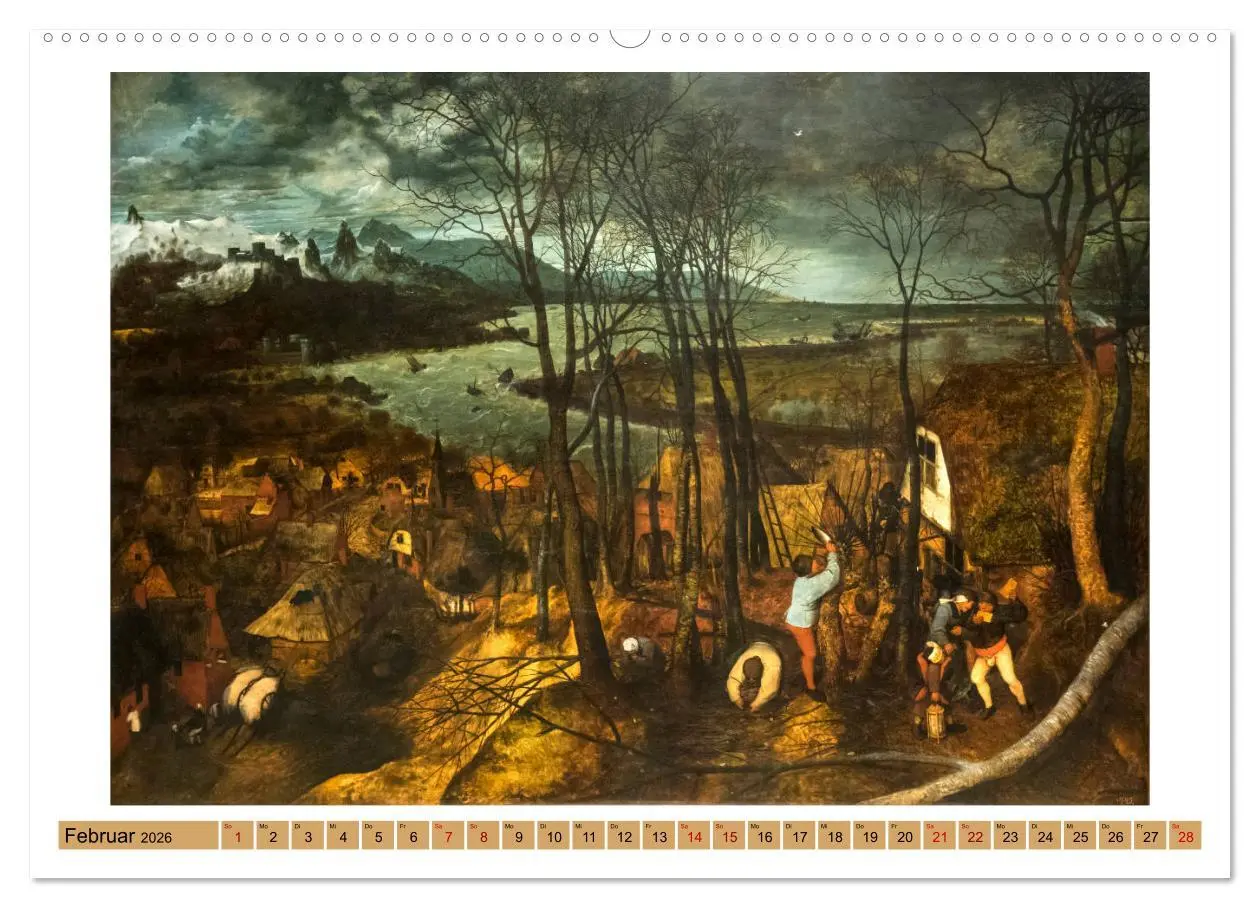 Bild: 9783516236675 | Pieter Bruegel d.Ä. (Wandkalender 2026 DIN A2 quer), CALVENDO...