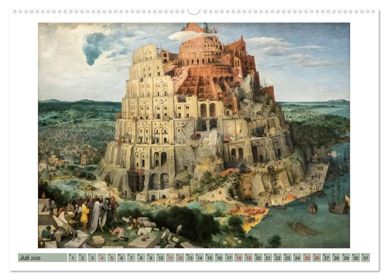 Bild: 9783516236675 | Pieter Bruegel d.Ä. (Wandkalender 2026 DIN A2 quer), CALVENDO...