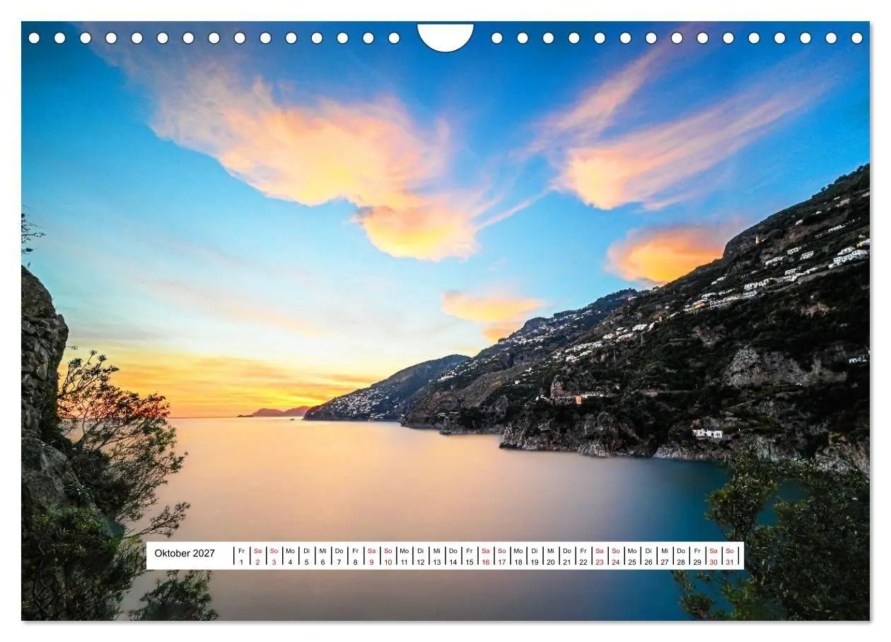 Bild: 9783516786675 | Wundervolle Amalfiküste (Wandkalender 2027 DIN A4 quer), CALVENDO...