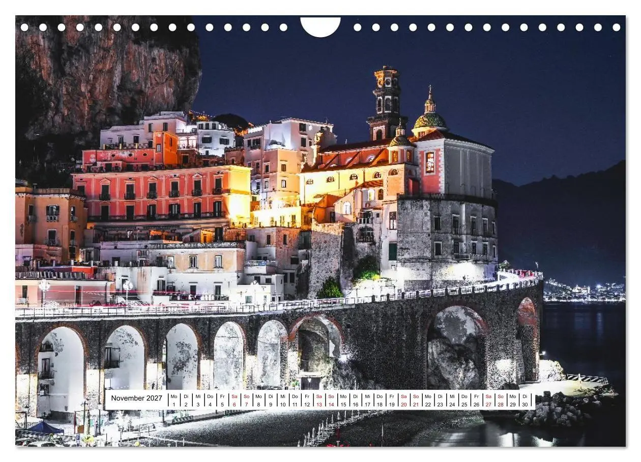 Bild: 9783516786675 | Wundervolle Amalfiküste (Wandkalender 2027 DIN A4 quer), CALVENDO...