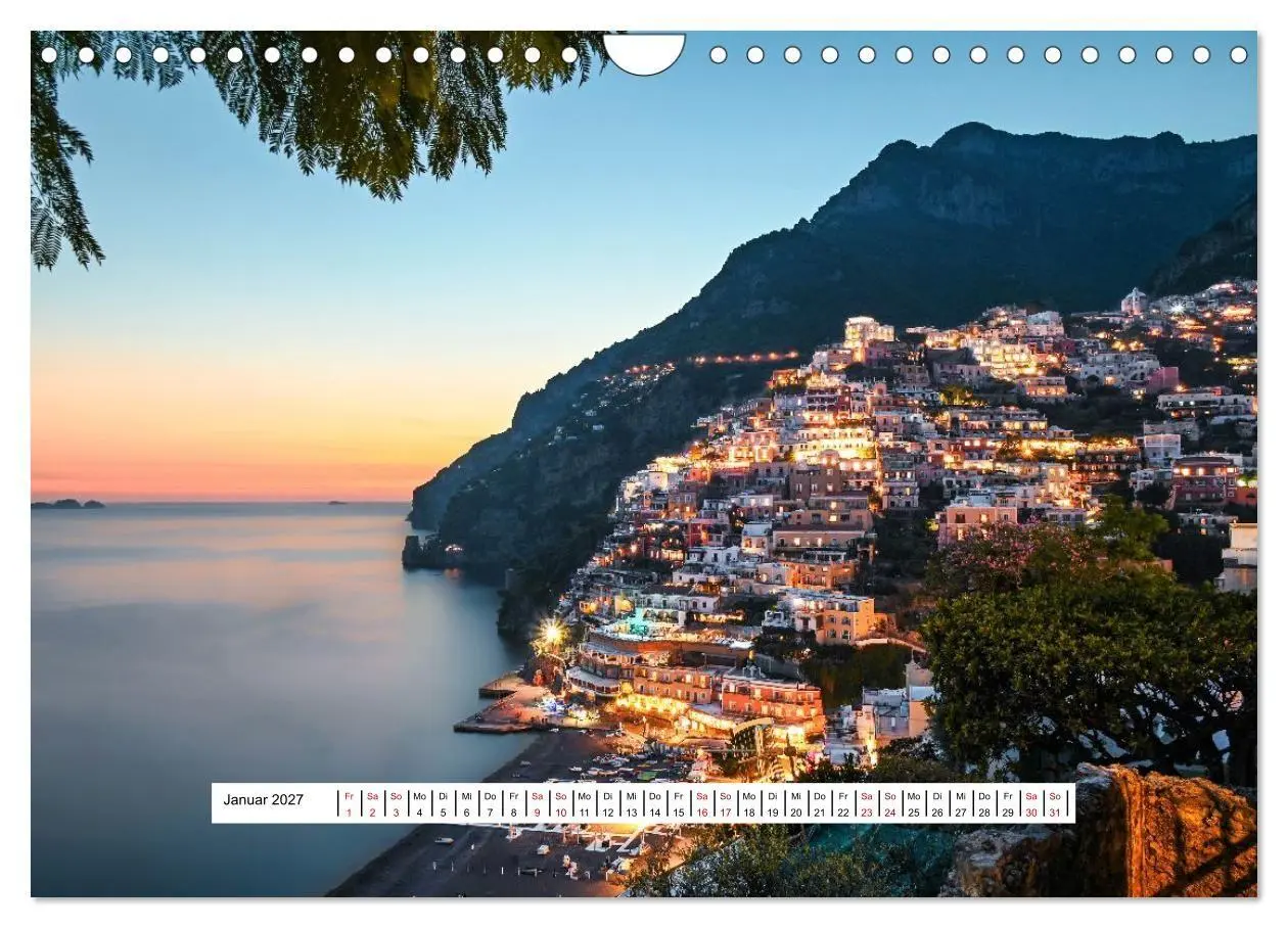 Bild: 9783516786675 | Wundervolle Amalfiküste (Wandkalender 2027 DIN A4 quer), CALVENDO...