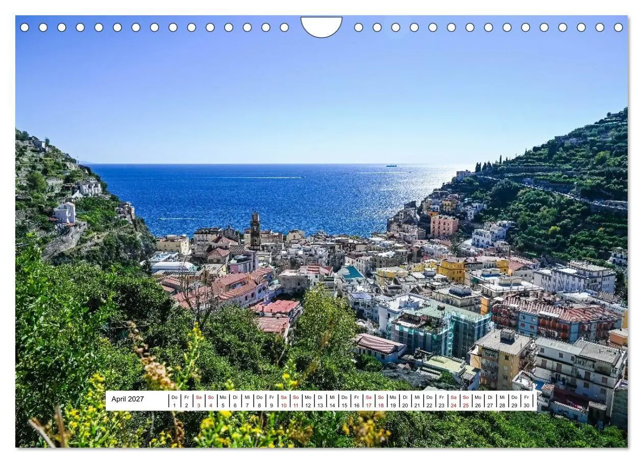 Bild: 9783516786675 | Wundervolle Amalfiküste (Wandkalender 2027 DIN A4 quer), CALVENDO...