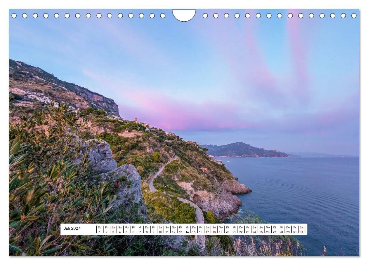 Bild: 9783516786675 | Wundervolle Amalfiküste (Wandkalender 2027 DIN A4 quer), CALVENDO...