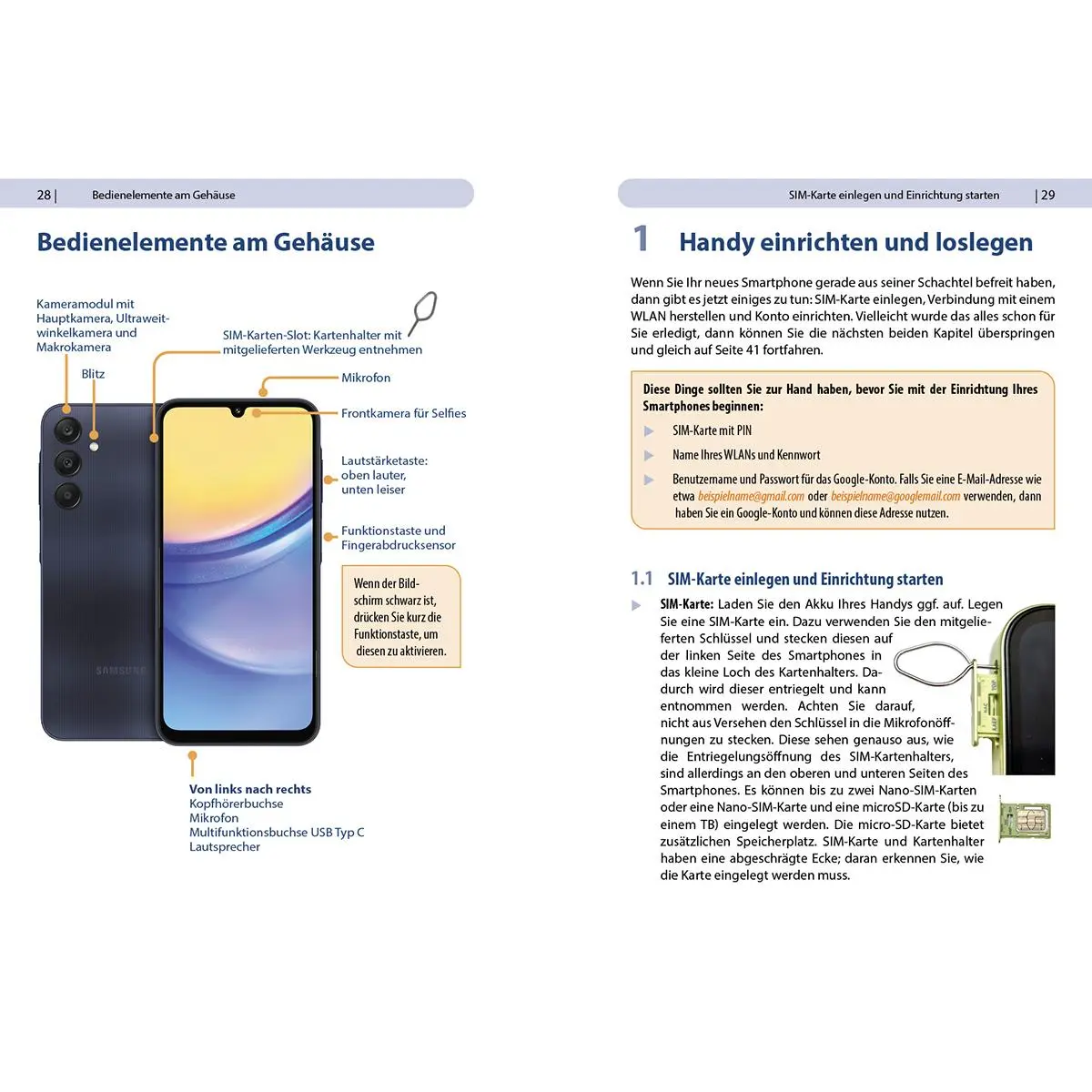 Bild: 9783832806675 | Samsung Galaxy A15 / A15 5G - Für Einsteiger ohne Vorkenntnisse | Buch