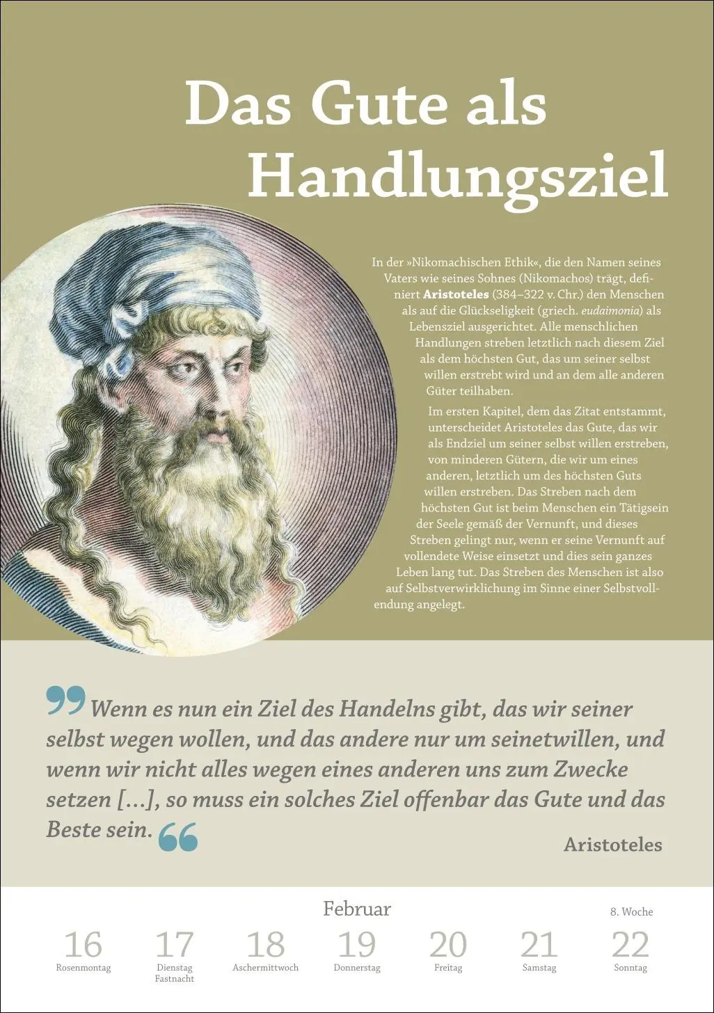 Bild: 9783840036675 | DIE ZEIT Philosophie Wochen-Kulturkalender 2026 - 53 Denkanstöße...