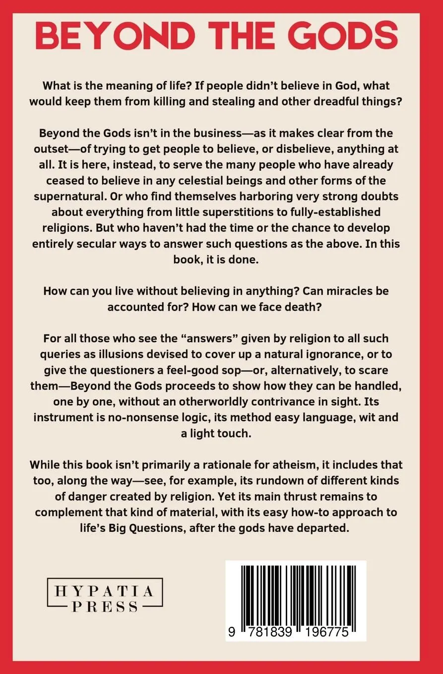 Rückseite: 9781839196775 | Beyond the Gods | Nicholas E. Meyer | Taschenbuch | Englisch | 2025