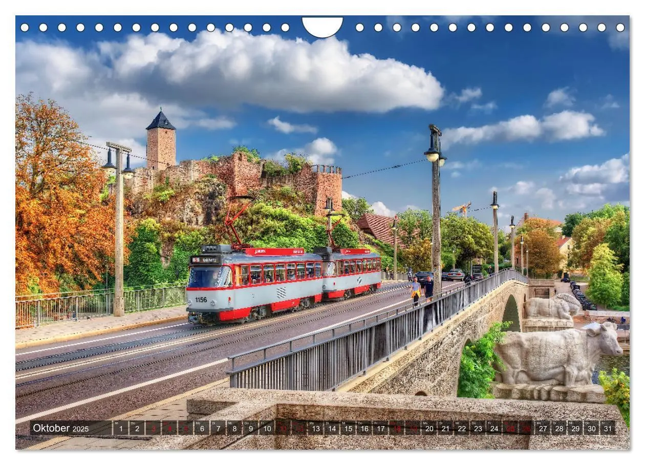 Bild: 9783435116775 | Mein schönes Halle Saale 2025 (Wandkalender 2025 DIN A4 quer),...