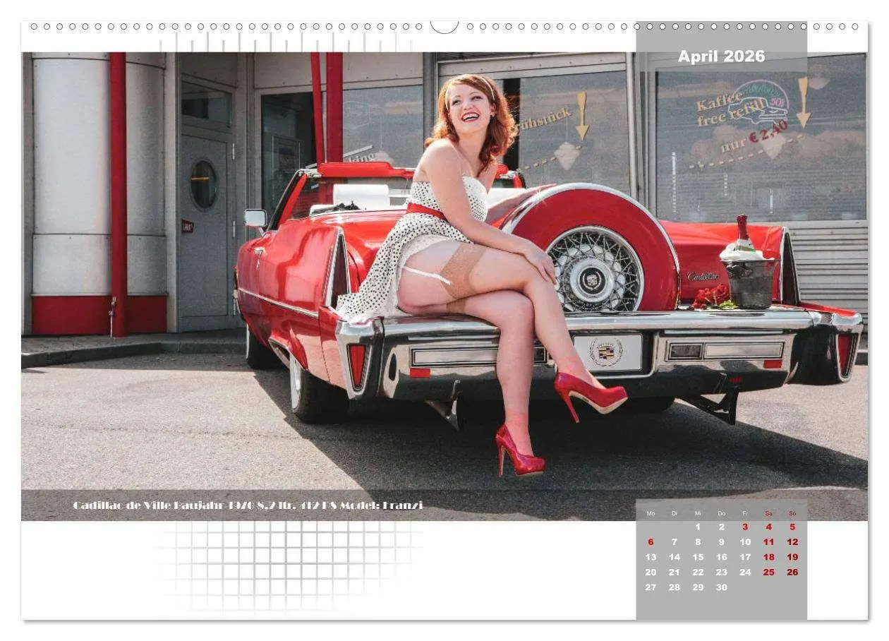 Bild: 9783457686775 | US-Car Classic's (hochwertiger Premium Wandkalender 2026 DIN A2...